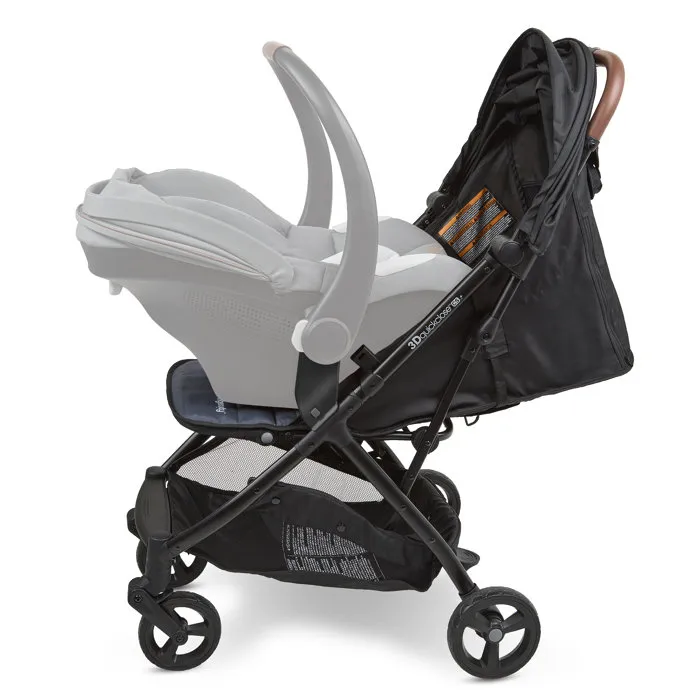 Ingenuity Adaptateur siège auto 3D Quickclose pour poussette - Compatible Britax Cypress/Willow, Maxi Cosi Mico/Prezi, Nuna Pipa (jusqu'à 22 kg)