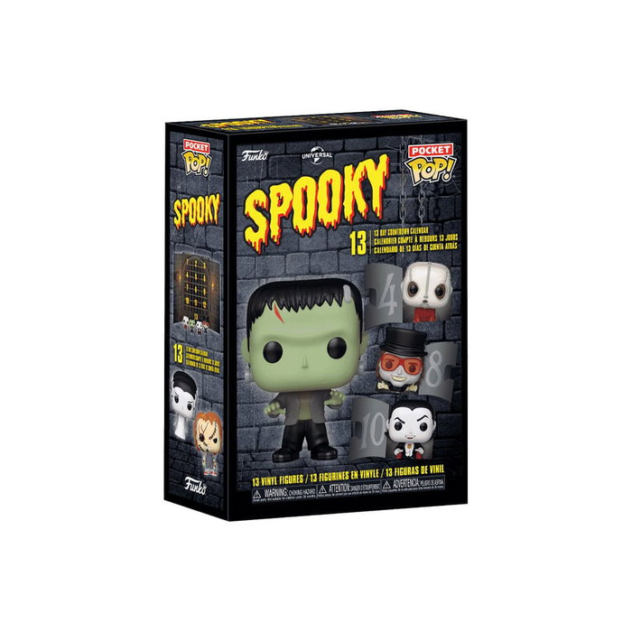Funko Calendrier de l'avent Universal Spooky 13 jours Pocket POP!