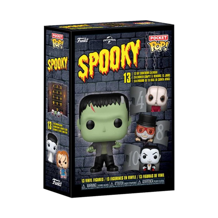 Funko Universal Spooky 13 Day Countdown Calendar - Figurines Pocket POP! - Réf. 87799 Funko Universal Spooky 13 Day Countdown Calendar - Figurines Pocket POP! - Réf. 87799