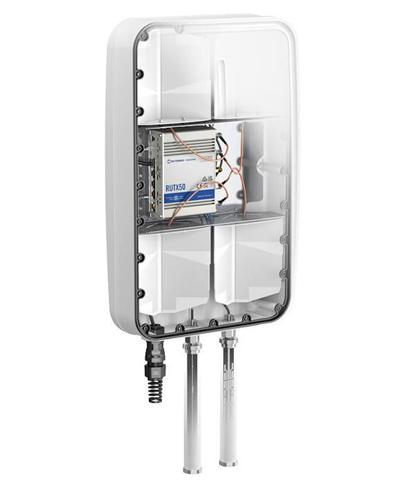 QuWireless QuMax Omni pour RUTX50 - Antenne 4x4 MIMO 5G Band 71, Wi-Fi double bande, GPS