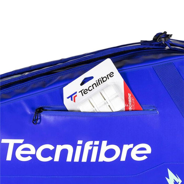 Etui à raquette Tecnifibre Tour Endurance Blue Id 12R Bleu