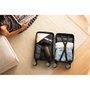 Numada Malette cabine Underseat XXS Noir 25 x 20 x 40 cm ABS Roues 360°