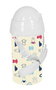 Safta - Bouteille isotherme 500 ml, ouverture automatique, avec paille, design Miffy "Buddy", 7.3 x 19.5 x 7.3 cm