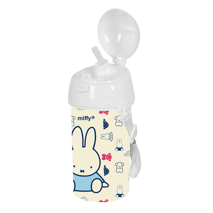 Bouteille d'eau Miffy Buddy Beige PVC 500 ml