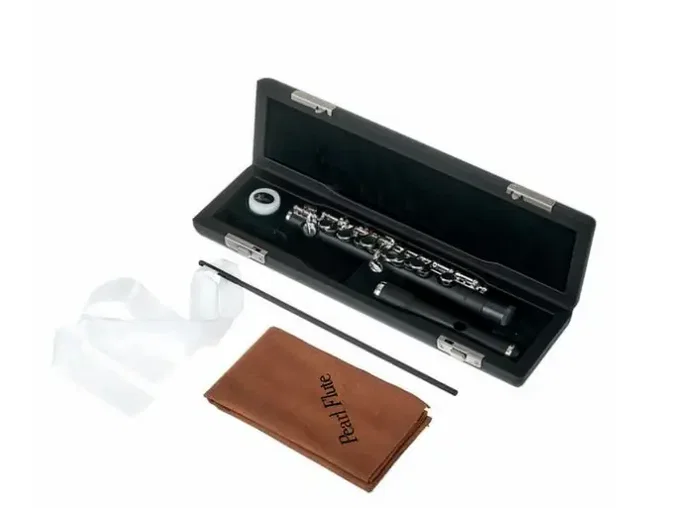 Pearlflute Flautín Piccolo Quantz Pfp105E Grenaditte High Wave avec étui Pearlflute Flautín Piccolo Quantz Pfp105E Grenaditte High Wave avec étui