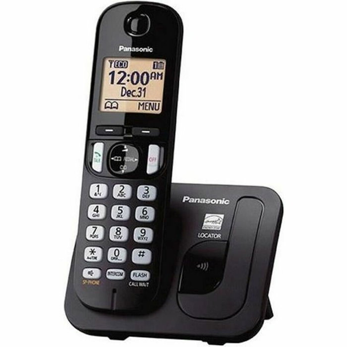 Panasonic KX-TGC210 Téléphone Fixe sans Fil Solo Noir Panasonic KX-TGC210 Téléphone Fixe sans Fil Solo Noir