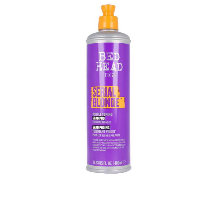 Tigi Bed Head Shampooing Tonifiant Violet pour Cheveux Blonds 400 ml Tigi Bed Head Shampooing Tonifiant Violet pour Cheveux Blonds 400 ml