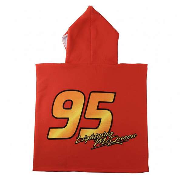 Cerdá Poncho Microfibre Cars 55 x 77 cm - Couleur Rouge Cerdá Poncho Microfibre Cars 55 x 77 cm - Couleur Rouge