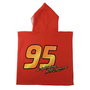 Cerdá Poncho Microfibre Cars 55 x 77 cm - Couleur Rouge