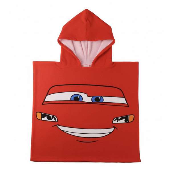 Cerdá Poncho Microfibre Cars 55 x 77 cm - Couleur Rouge Cerdá Poncho Microfibre Cars 55 x 77 cm - Couleur Rouge