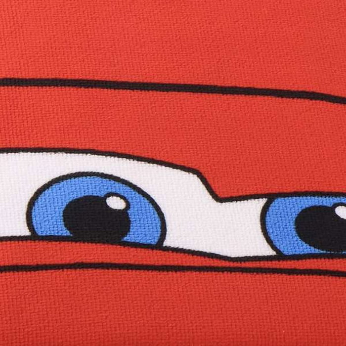 Serviette poncho avec capuche Cars Rouge 55 x 77 cm