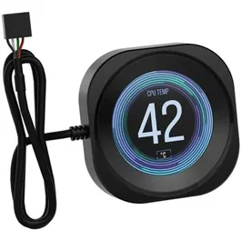 Corsair NAUTILUS LCD RS - Module d'écran LCD IPS 5,3 cm 480x480 pour refroidisseur AIO - Noir - Personnalisation via iCUE