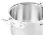 Fissler 084-128-28-000/0 Original-Profi Collection - Olla 28 cm - Casserole avec couvercle hermétique - Acier inoxydable 18/10 - Compatible induction - Fond encapsulé Cookstar