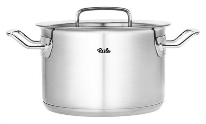 Fissler 084-128-28-000/0 Original-Profi Collection - Olla 28 cm - Casserole avec couvercle hermétique - Acier inoxydable 18/10 - Compatible induction - Fond encapsulé Cookstar