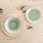 Assiette plate Quid Velvet Vert Céramique Ø 27 cm (12 Unités)