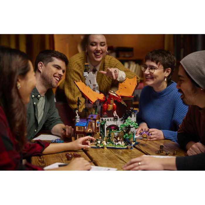 LEGO Dungeons & Dragons The Legend of Red Dragon 21348