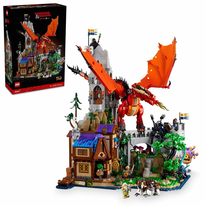 Set de construction Lego Cuento del Dragón Rojo Set de construction Lego Cuento del Dragón Rojo