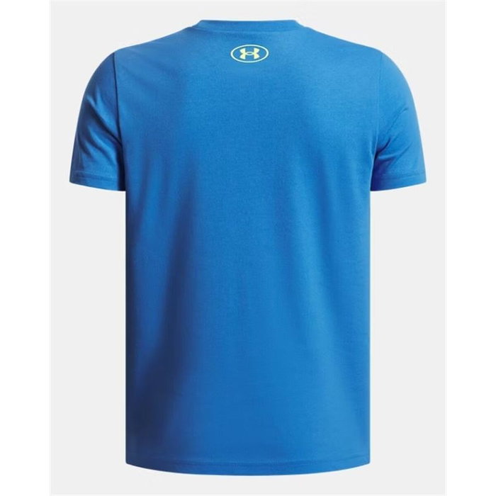 T shirt à manches courtes Enfant Under Armour Overlay Wm Ss Bleu