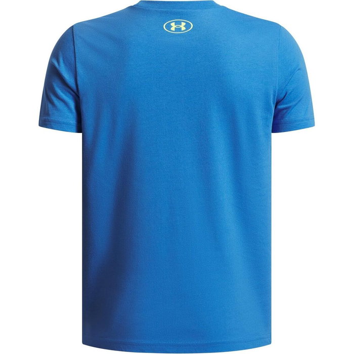 T shirt à manches courtes Enfant Under Armour Overlay Wm Ss Bleu