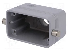 ILME Boîtier pour connecteurs HDC taille 57.27 droit M25
