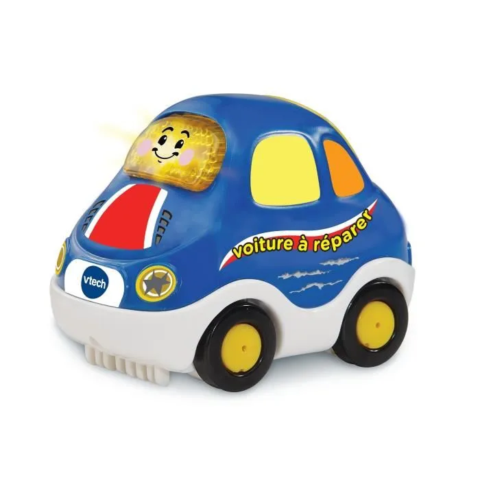 VTech Tut Tut Bolides - Garage SOS Dépannage interactive avec Bras Robotique pour enfants 1 à 5 ans - Inclut Voiture à Réparer Noé