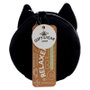PUCKATOR Oreiller de voyage et masque de nuit en forme de chat - Taille 16.5x13.5x10.5 cm, 95% polyester, 5% spandex - Feline Fine Relaxeazzz