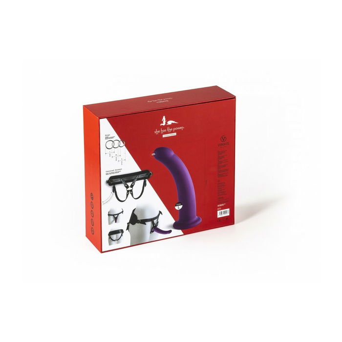 Gode ceinture Virgite Violet L