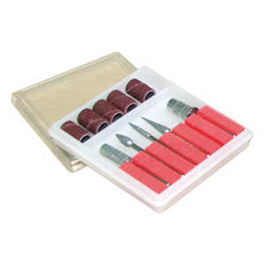 Perfect Beauty Coffret de 6 fraises pour tour à ongles Brocast Torno