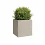 Artevasi Pot de fleurs SYDNEY - 21 L - Crème - Diamètre 30 cm - Dimensions 29.5x29.5x29.5 cm
