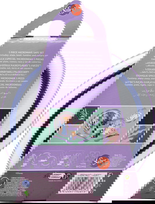 Licensing Ensemble Premium Bicolor Antidérapant 5 Pièces Frozen CZ11305 Vaisselle Enfant 4+