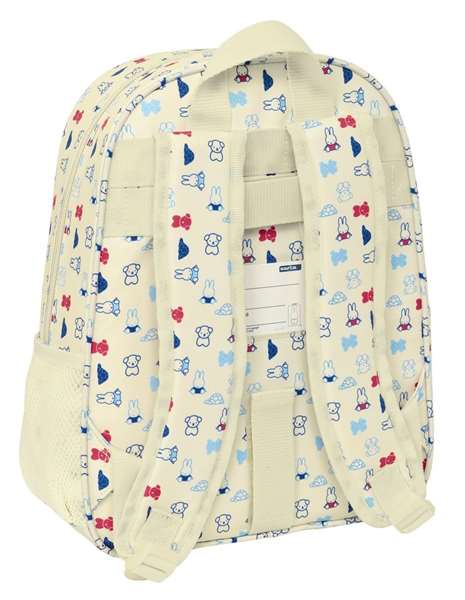 Safta Mochila Miffy "Buddy" pour enfant 26x34x11 cm, adaptée pour poussette et rangement, pour enfant à partir de 3 ans Safta Mochila Miffy "Buddy" pour enfant 26x34x11 cm, adaptée pour poussette et rangement, pour enfant à partir de 3 ans