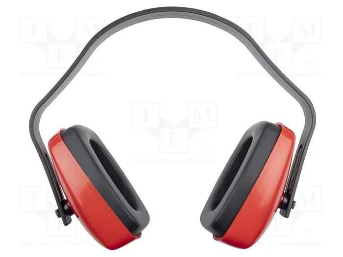 Wolfcraft Casque de protection auditive Standard Rouge