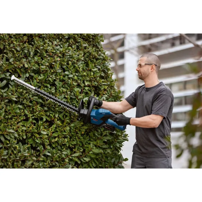 Bosch Professional Taille-haie sans fil GHE 18V-60 18V (60 cm, lame 20 mm, moteur brushless) sans batterie