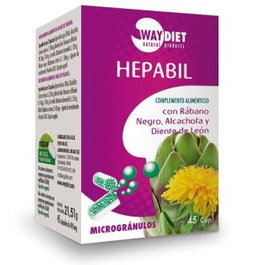 WAYDIET NATURAL PRODUCTS PHYTOCOMPLEX HEPABIL 45 capsules