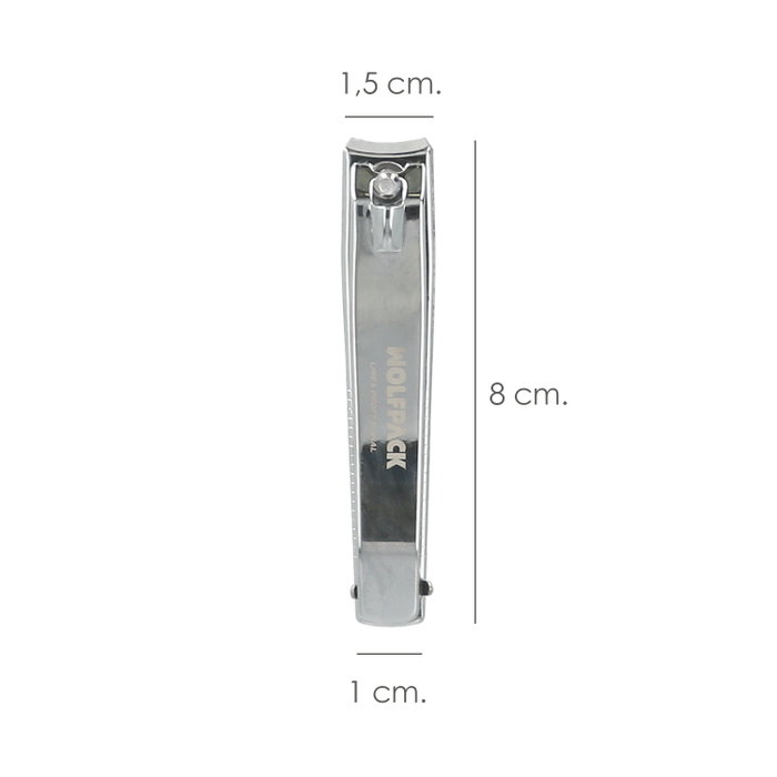 WOLFPACK LINEA PROFESIONAL Coupe-ongles 80 mm en acier inoxydable WOLFPACK LINEA PROFESIONAL Coupe-ongles 80 mm en acier inoxydable
