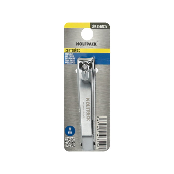WOLFPACK LINEA PROFESIONAL Coupe-ongles 80 mm en acier inoxydable WOLFPACK LINEA PROFESIONAL Coupe-ongles 80 mm en acier inoxydable