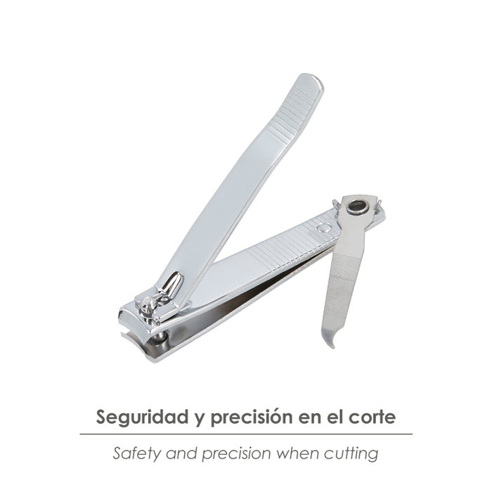 WOLFPACK LINEA PROFESIONAL Coupe-ongles 80 mm en acier inoxydable WOLFPACK LINEA PROFESIONAL Coupe-ongles 80 mm en acier inoxydable