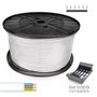 Sediles Tuyau pour câble électrique Blanc 3 x 1 mm 200 m h05vvh2-f