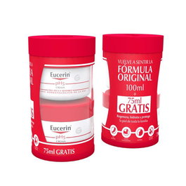 Eucerin pH5 - Pack de crème hydratante pour le corps - Lot 2 flacons (100 ml + 75 ml)