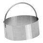Lily Cook Lot de 3 Moules de Dressage ronds en Acier Inoxydable