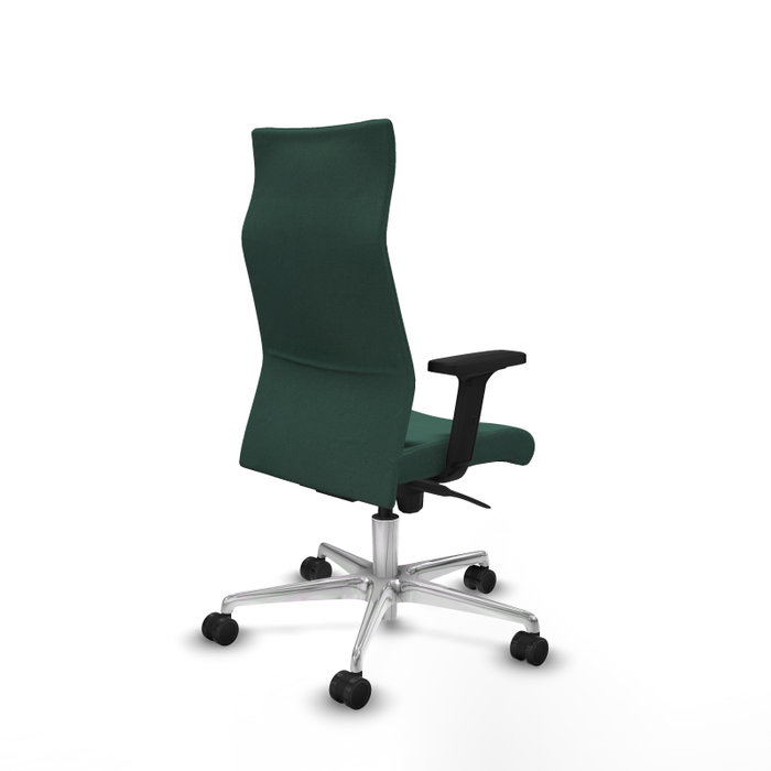Piqueras Y Crespo Fauteuil Albacete Vert Bouteille avec mécanisme synchrone
