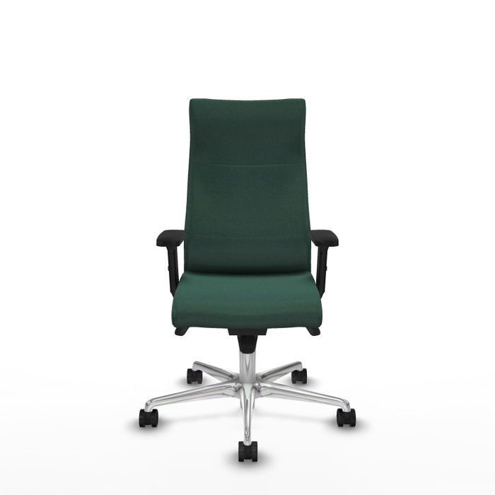 Piqueras Y Crespo Fauteuil Albacete Vert Bouteille avec mécanisme synchrone