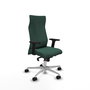 Piqueras Y Crespo Fauteuil Albacete Vert Bouteille avec mécanisme synchrone