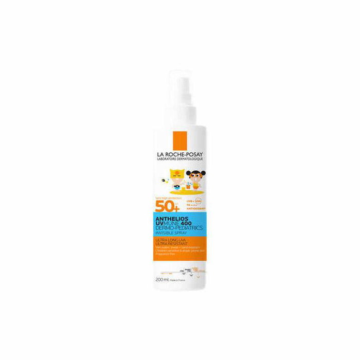 La Roche Posay ANTHELIOS UV-MUNE 400 DERMOPÉDIATRIE Spray solaire invisible SPF50+ 200 ml La Roche Posay ANTHELIOS UV-MUNE 400 DERMOPÉDIATRIE Spray solaire invisible SPF50+ 200 ml