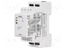 ZAMEL CAM-21 Relais de surveillance de tension CA 250VAC/8A