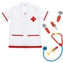 Klein 4341 - Déguisement de Docteur avec Accessoires (6 Pièces) - Blouse et Instruments Médicaux - Jouet d'Imitation pour Enfants Dès 3 Ans