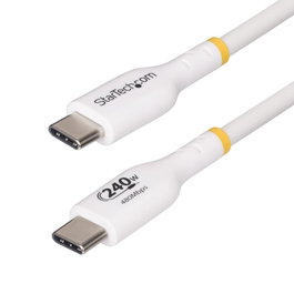 Startech USB2EPR2MW Câble USB Type C Startech 2 mètres 240W Power Delivery 3.1 EPR Charge Rapide pour PC Portable