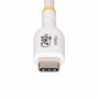 Câble USB Startech USB2EPR2MW Blanc 2 m