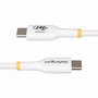 Câble USB Startech USB2EPR2MW Blanc 2 m