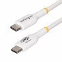 Câble USB Startech USB2EPR2MW Blanc 2 m